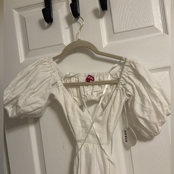 Staud Coliseum Dress, size 0, NWT, white - Picture 5 of 7
